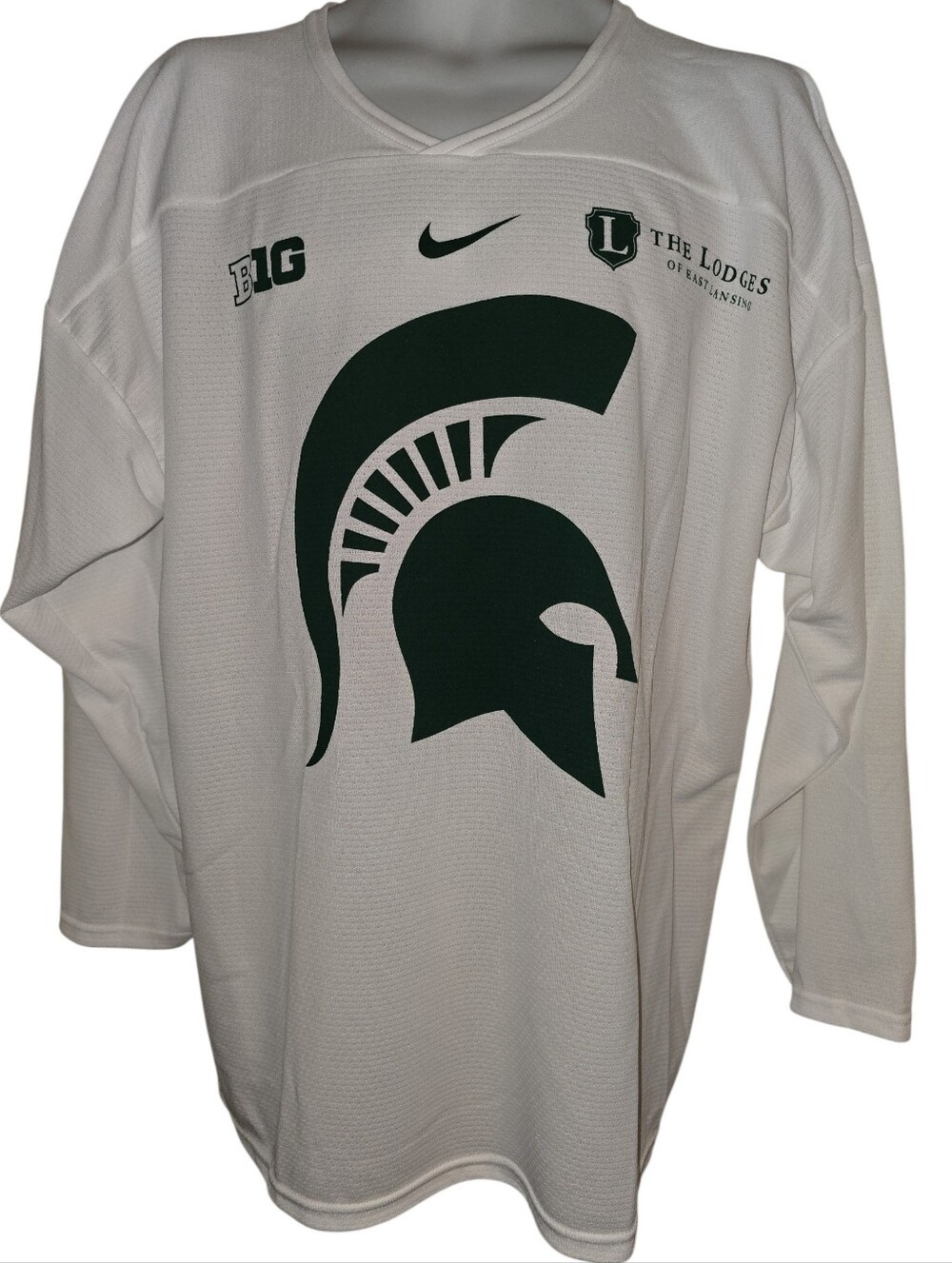 MICHIGAN STATE SPARTANS Hockey Practice Jersey Adult Large